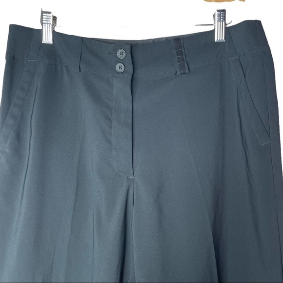 Nike Golf Womens Dri Fit Tournament Crop Pants Black 256860 size 10 EUC - Picture 5 of 12